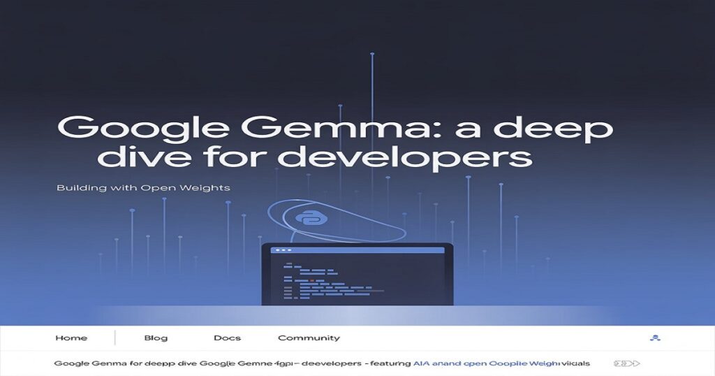 Google Gemma: A Deep Dive for Developers Building with Open Weights